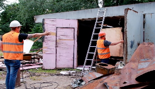 Демонтаж гаражей в Кузнецке, цена от 1748 руб. – услуги под ключ от 2Землекопа-Кнц